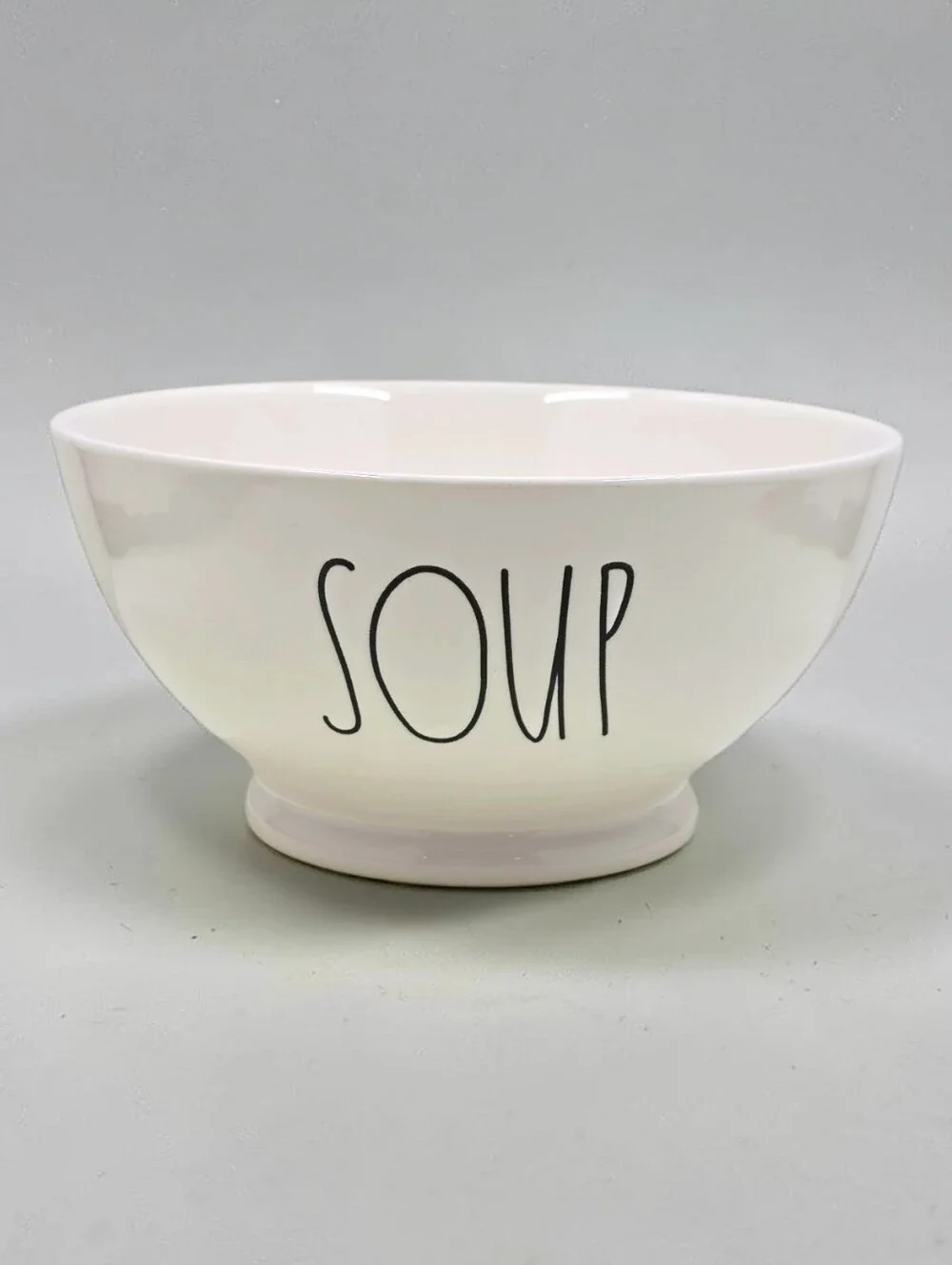 Magenta Rae Dunn SOUP All Purpose Bowl Artisan Collection Glazed Ceramic
